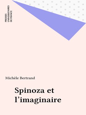cover image of Spinoza et l'imaginaire
